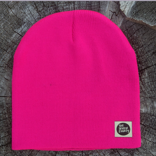 Baker's Dozen Toque - Neon Pink