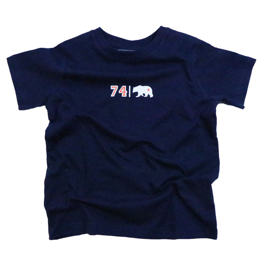 74 Toddler Tee - Navy