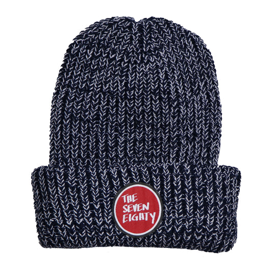 TSE Woven Toque - Navy/White