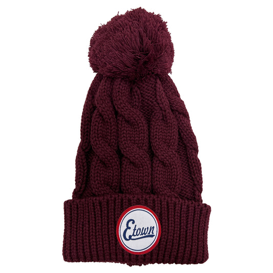 Esso Chunky Chunk Toque - Burgundy