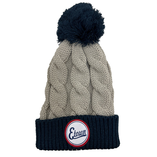 Esso Chunky Chunk Toque - Stone/Navy