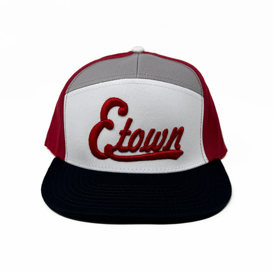 7 Panel Etown Script Hat