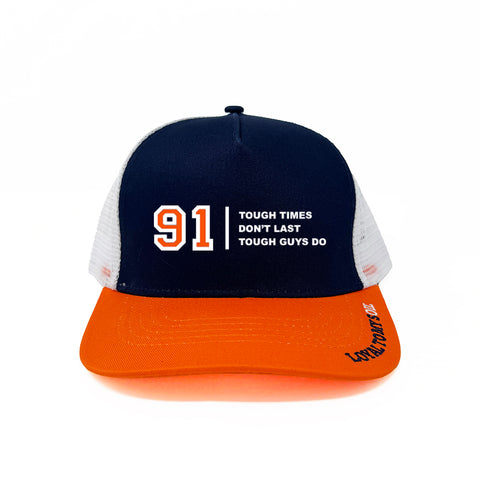 91 Tough Times Trucker Hat