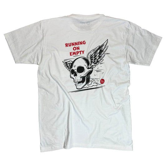 Running On Empty Pocket Tee