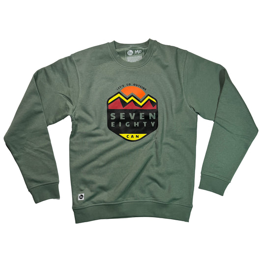 Outdoors Sunset Crewneck