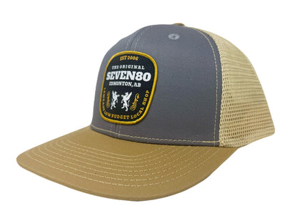 Whiskey Label Trucker Hat