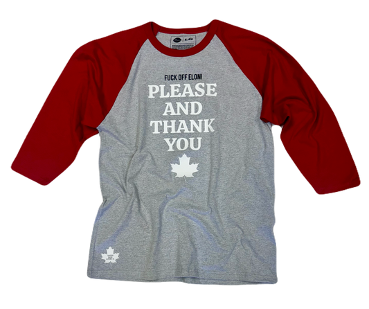 CB PLEASE & THANK YOU RAGLAN REG/GRY