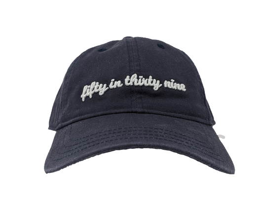 50 In 39 Hat - Navy