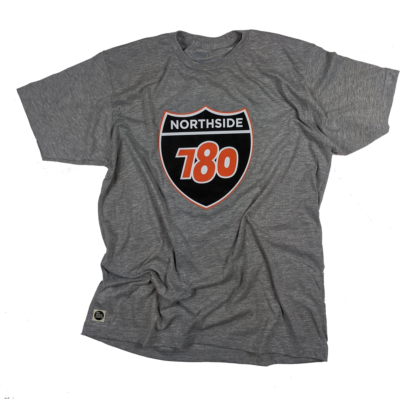 Northside Crest Tee - H Grey